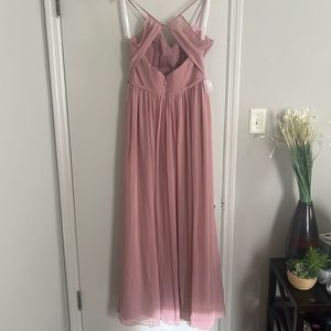Azazie dusty rose size 12 bridesmaid dress